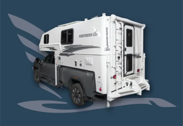 2025 NORTHERN LITE 9-6 WET BATH SPORTSMAN PLUS TRUCK CAMPER