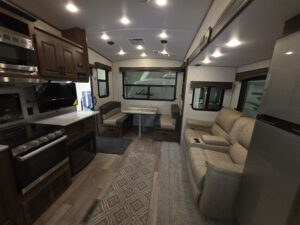2025 Outdoors RV Glacier Peak 26RDS Titanium Series 5th Wheel 1,000 Watt Solar System & Onboard 5500KW Onan Generator