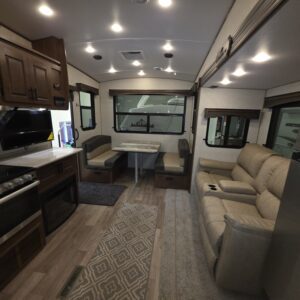 2025 Outdoors RV Glacier Peak 26RDS Titanium Series 5th Wheel 1,000 Watt Solar System & Onboard 5500KW Onan Generator