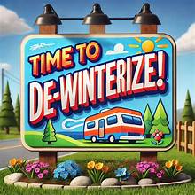 Camper Valley RV De-Winterize Drive Thru is now Open 10-4 MONDAY-SATURDAY   ONLY $85